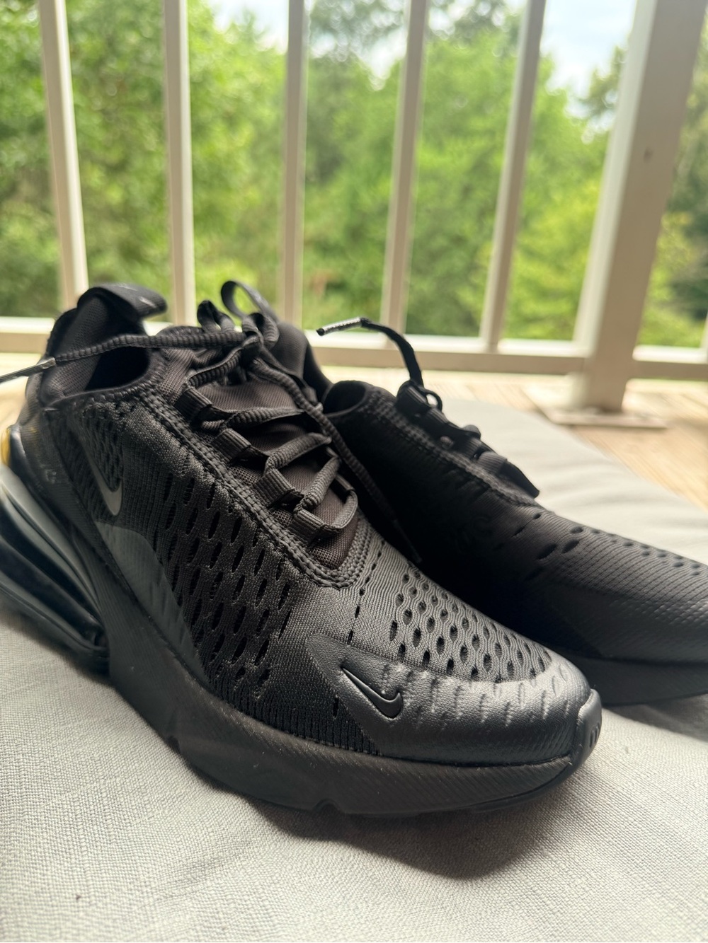 Nike Men’s Black Breathable Running Sneakers